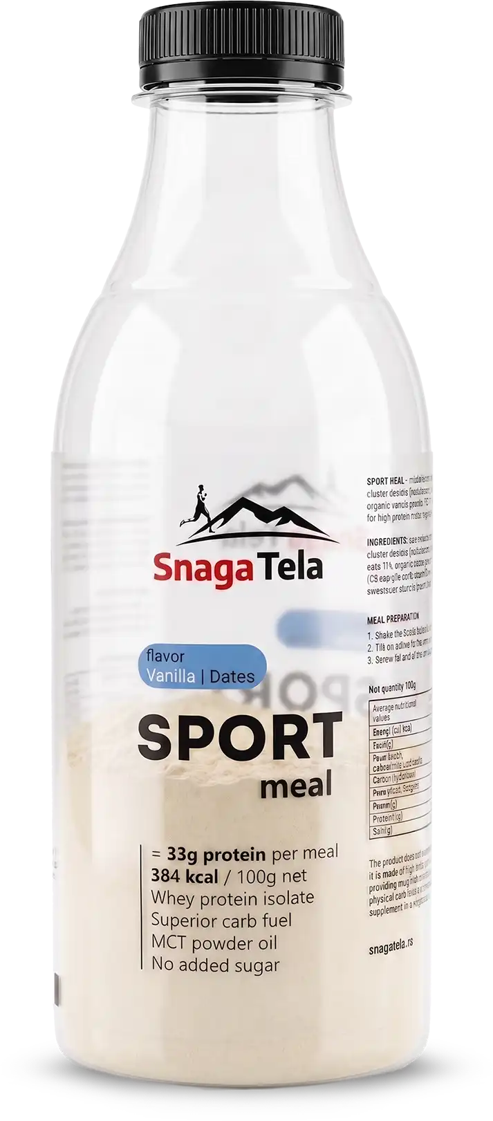Sport Meal - vanila i urme